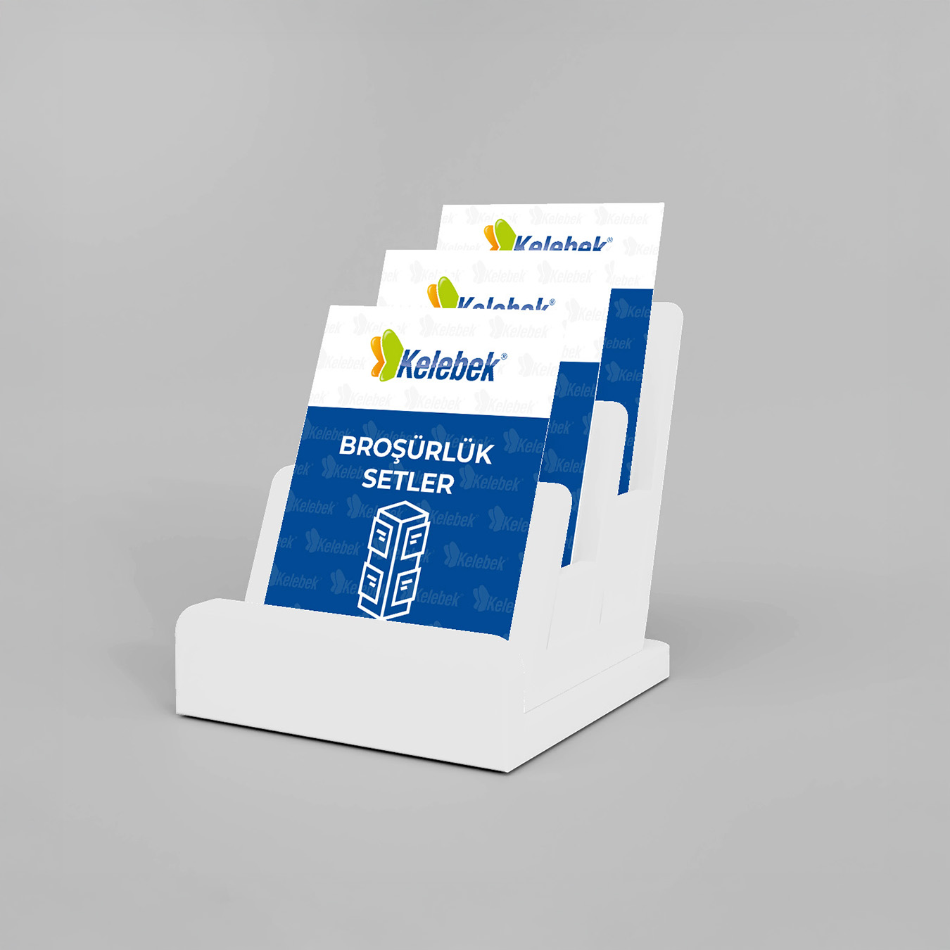 Akrilik İthal Broşürlük ve Föylük