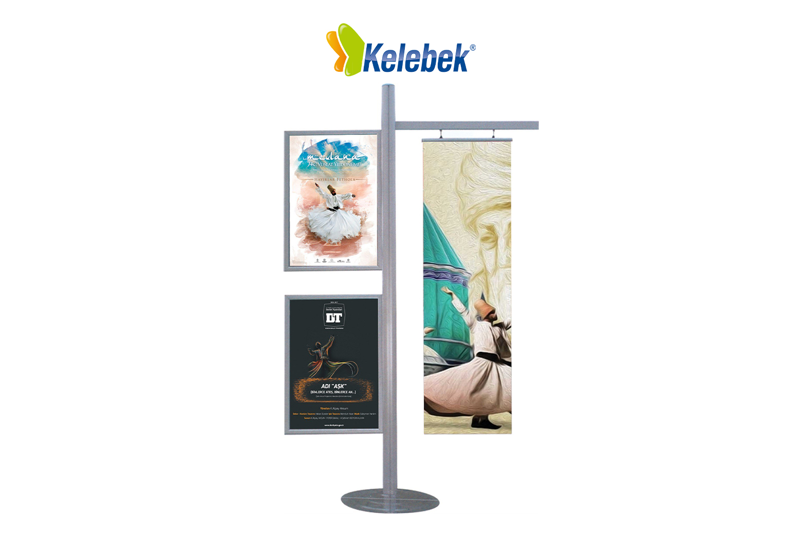 Sürgü Çerçeveli Poster Afişlik (MD0708)
