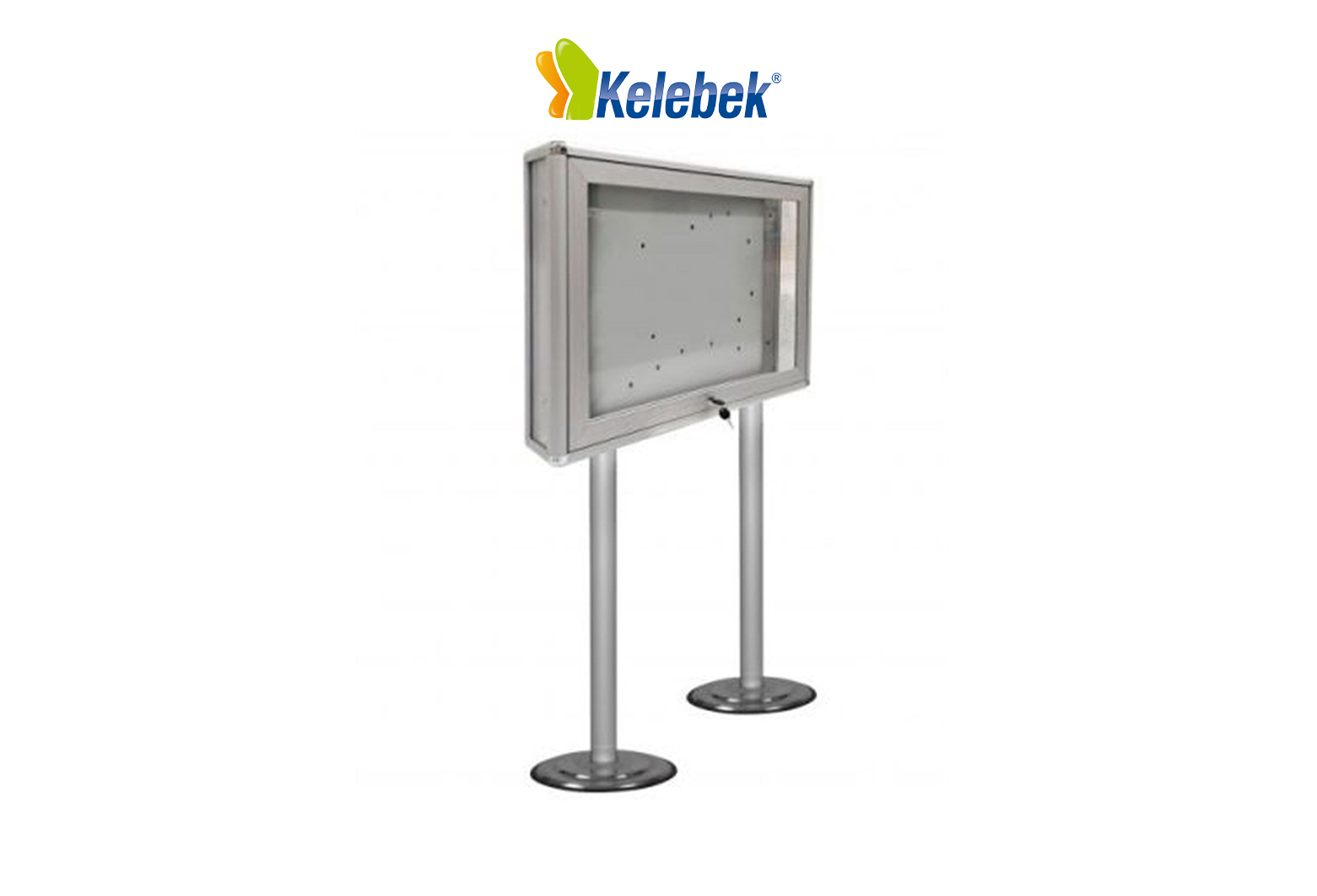 Ayaklı Modül Kasa Kilitli İlan Pano (MD1207)