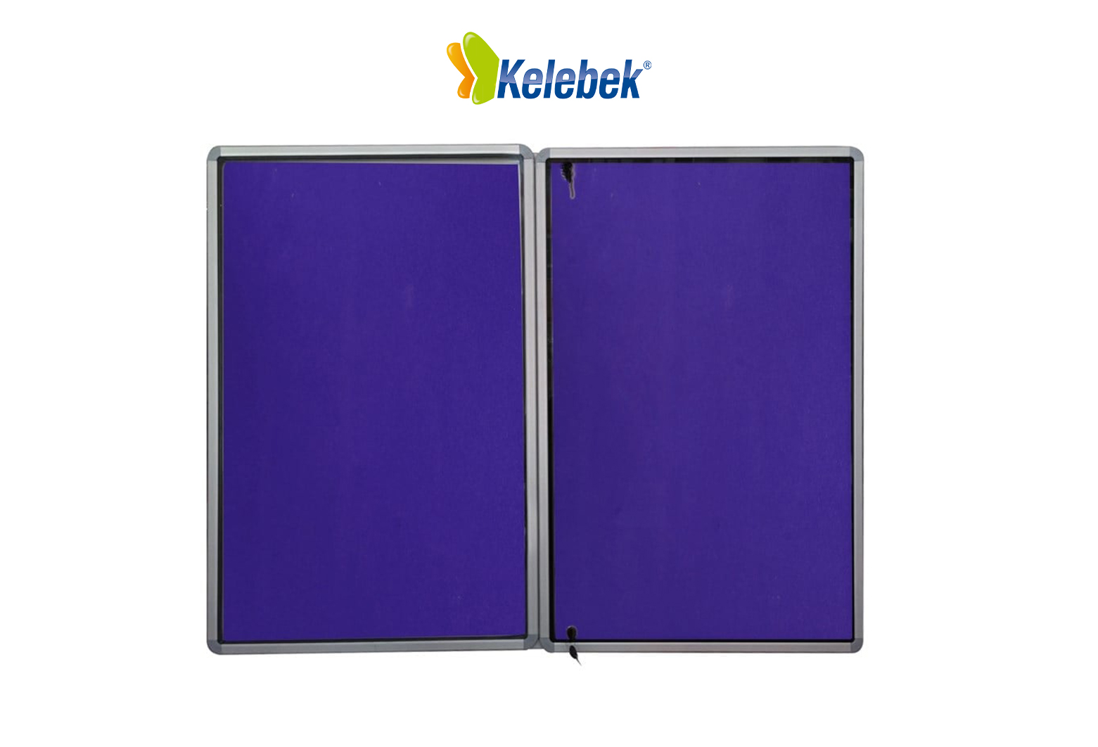 Ekonomik İki Kapaklı Çuhalı Mantar Pano (MD0936)